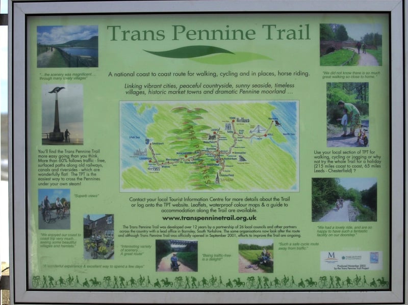Steven Barker suggested the Trans Pennine Trail, starting his walk “from the Royal Armouries”. The Garforth to Woodlesford section is a particularly scenic part of the trail, offering countryside views.