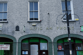 The old Loughrea Post Office building