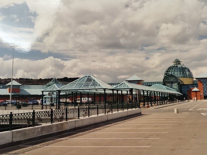 The exterior of Meadowhall