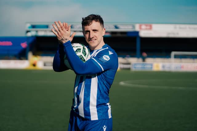Joel Cooper netted his third hat-trick for Coleraine on Saturday.