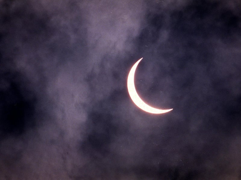 The 1999 eclipse captured in Portsmouth