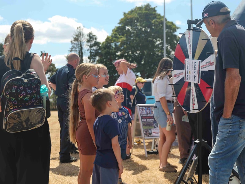 The event was supported by several Service support and welfare charities, including the Royal Navy and Royal Marines Charity (RNRMC).