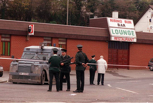 Eight people lost their lives following a gun attack at the Rising Sun bar in Greysteel in October 1993.