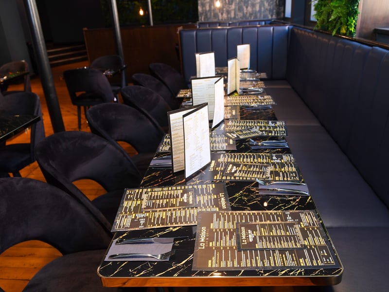 La Maison is located at 23 Great George Street.