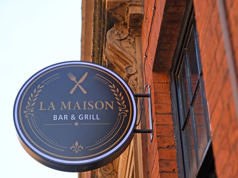 A first look inside La Maison.