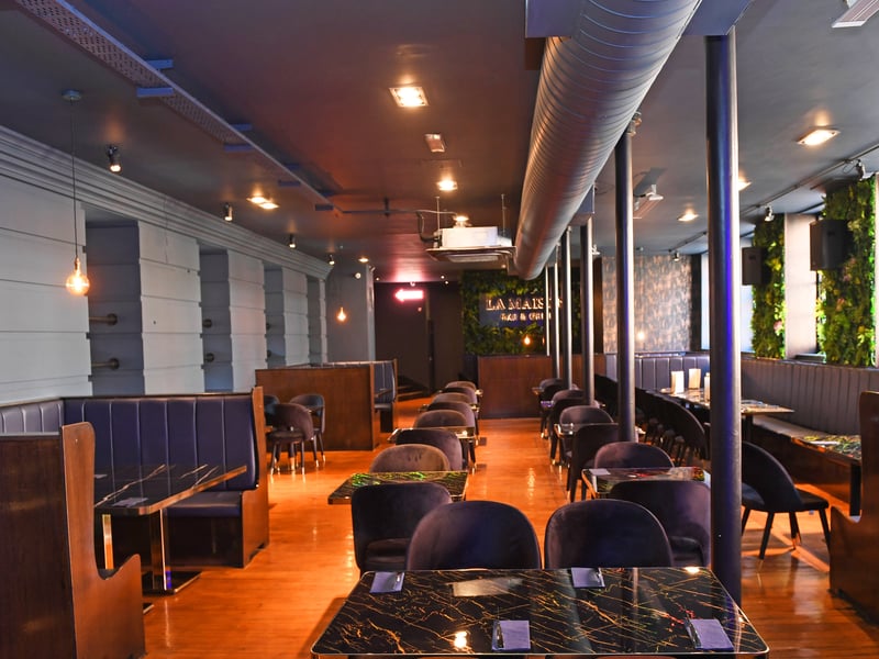 Pictured interiors.