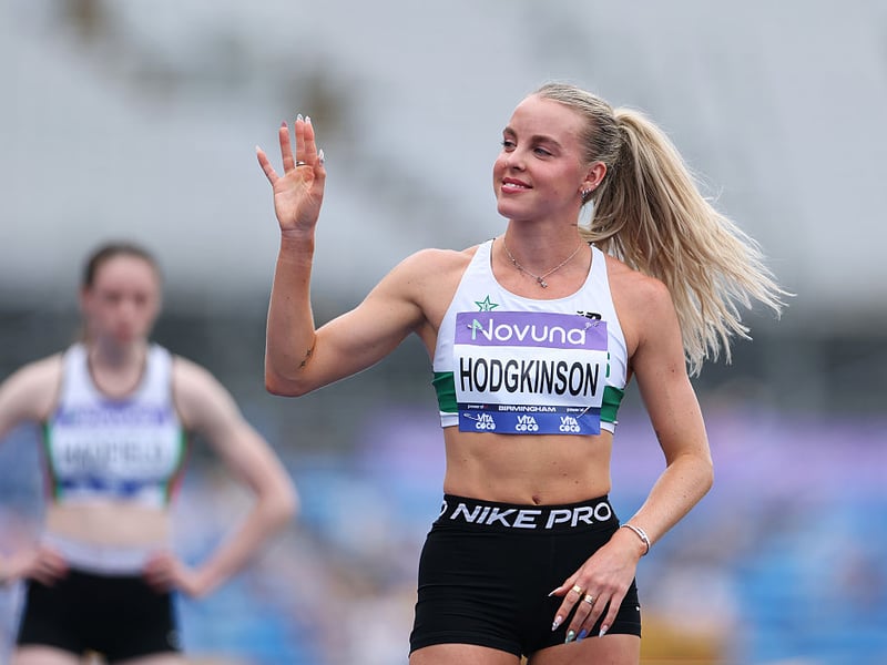 Middle-distance runner Keely Hodginson is currently a 20/1 shot - expect those odds to narrow should be stike gold in the European Athletics Championships in Birmingham.