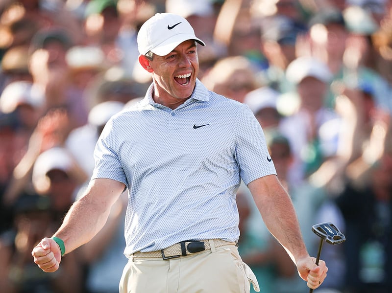 Northern Irish golfer Rory McIlroy achieved a remarkable feat when he successfully defended his Masters title earlier this year. He's a 10/1 shot.