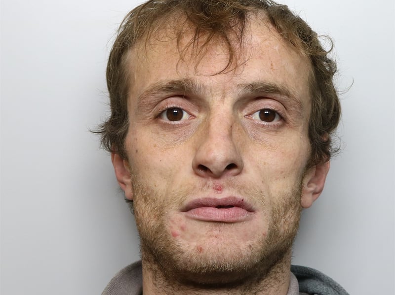 Jason Blackburn was jailed for four years and four months for a "frenzied attack" on a man under the railway arch on Brick Street, off York Street in Leeds city centre. An argument broke out with 35-year-old Blackburn then lunging at the man with a knife - claiming the victim owed him drug money. The man suffered five or six stab wounds to his stomach and arms. It was later found that his liver had been lacerated by the blade.