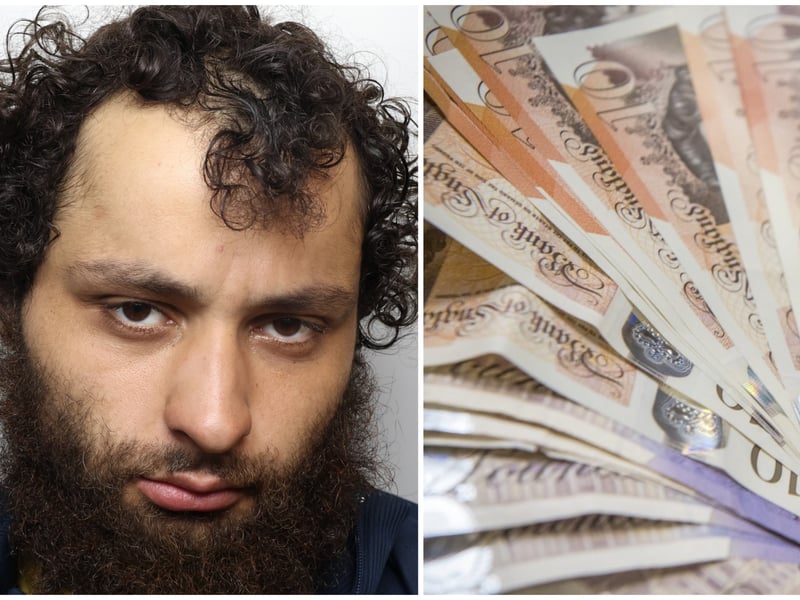 Desperate drug addict Morgan Kidger attacked a Good Samaritan who gave him money in the street and wished him a Happy Christmas. The 27-year-old then began demanding more cash, which the man refused. Kidger then lifted his clothing claiming he had a knife in his waistband and would stab him. He then laid into him with kicks and punches. Judge, Recorder Gordon Stables, jailed him for 38 months.