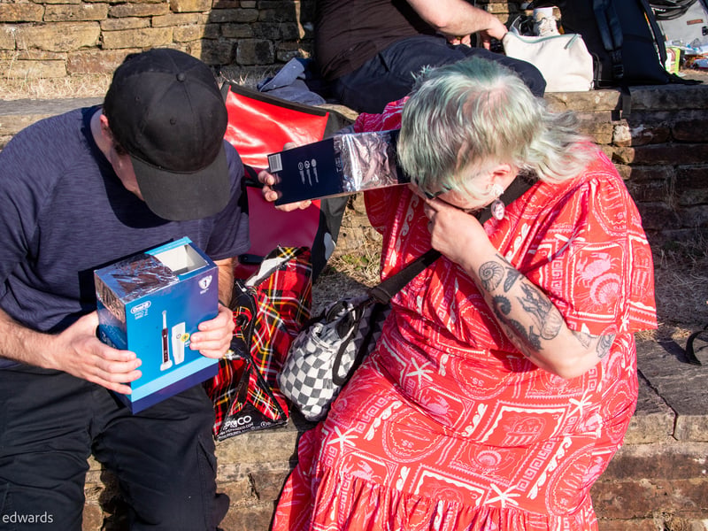 Huge crowds gather on Sheffield Amphitheatre in time for the solar eclipse on August 12, 2026.