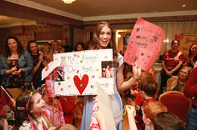 Galway Rose Jodie Kenny at her leaving party from Oughterard.