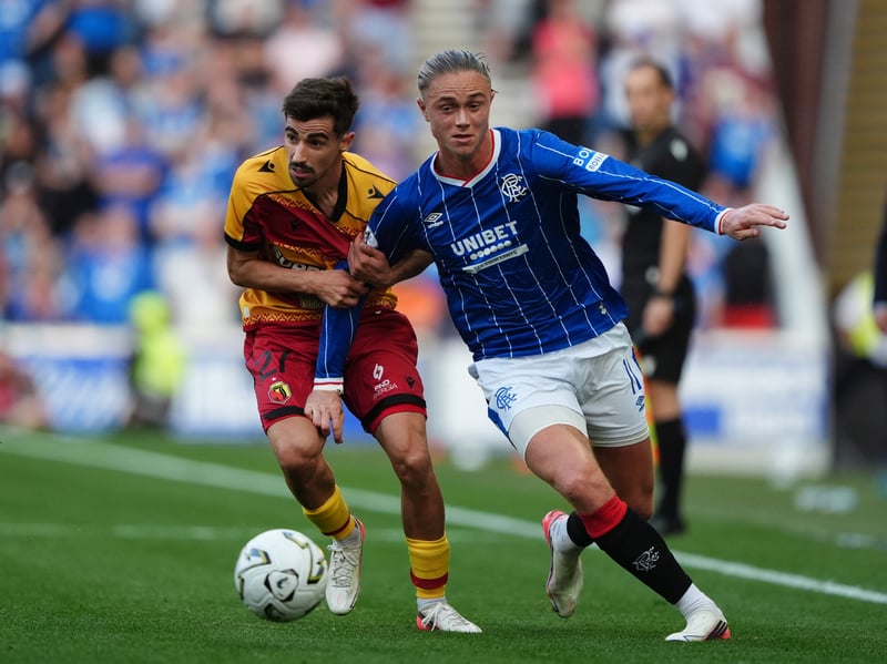 The Norwegian was suspended for the weekend win over St Mirren, but returns for the clash with Jablonec on Thursday.