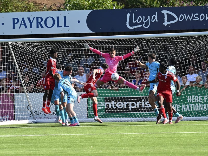 Called into action for the first time on the 20-minute mark with a straightforward save from a tight angle. Then conceded from a similar position just over a minute later. Generally comfortable after that and rarely tested. 
