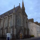 The former convent chapel which today forms the Church Gallery at Ballinasloe Library