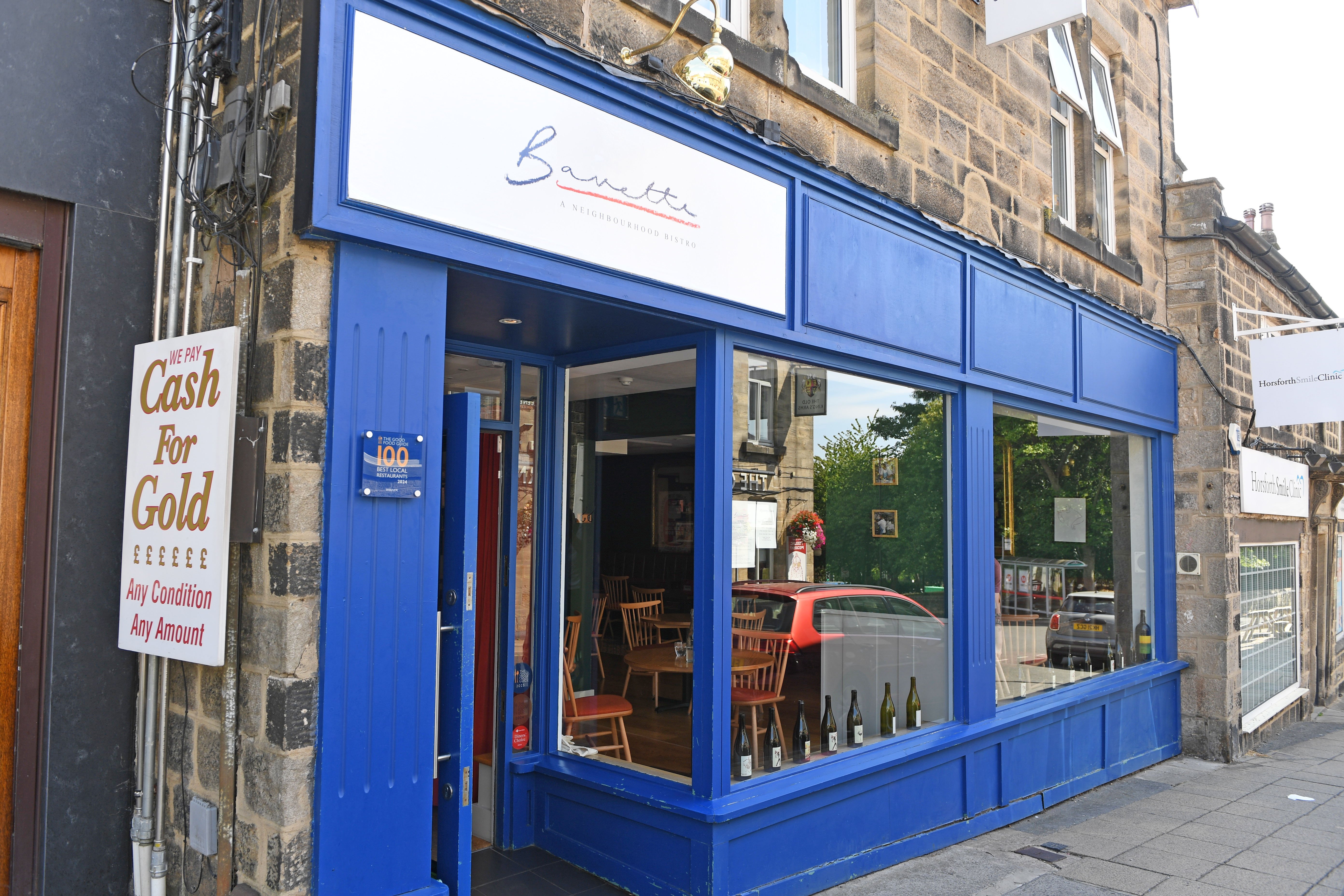 Sandy Jarvis and Clement Cousin's Bavette has an impressive list of accolades, including being named the Good Food Guide’s Best UK Local Restaurant in 2024, receiving a Michelin Bib Gourmand in 2025 and 2026, and being ranked No. 83 in the National Restaurant Awards Top 100 in 2026.