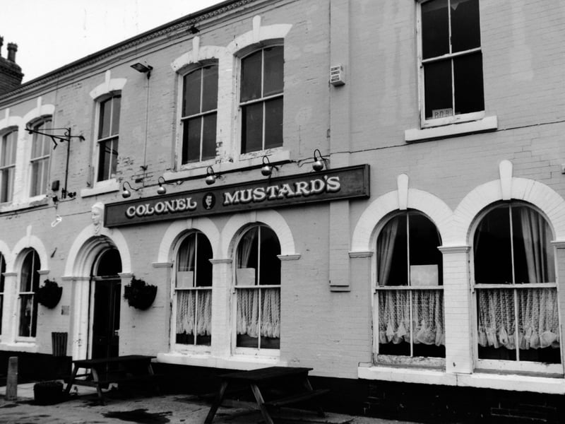 Colonel Mustard's pub, on Wakefield Road, Leeds, in June 1991