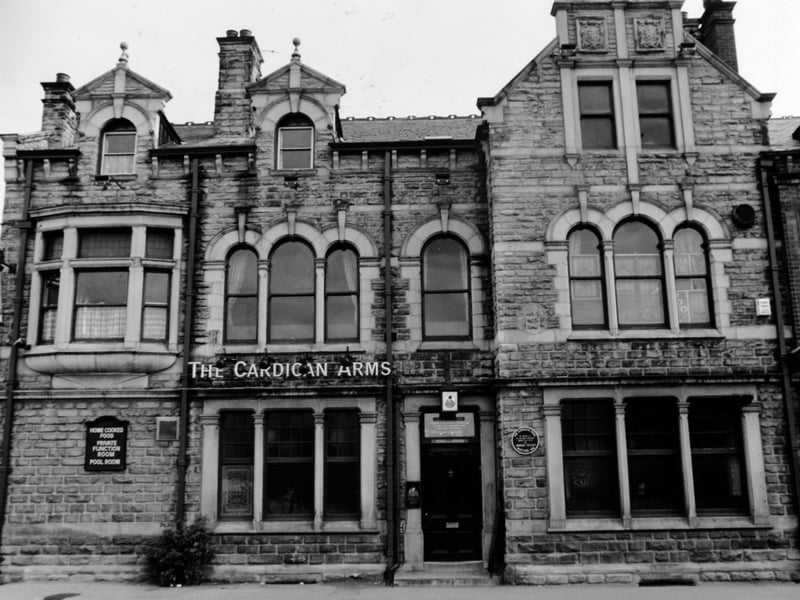 The Cardigan Arms, on Kirkstall Road, Leeds, in July 1990