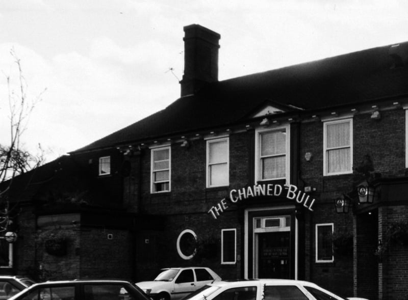 The Chained Bull, in Moortown, Leeds, in July 1990