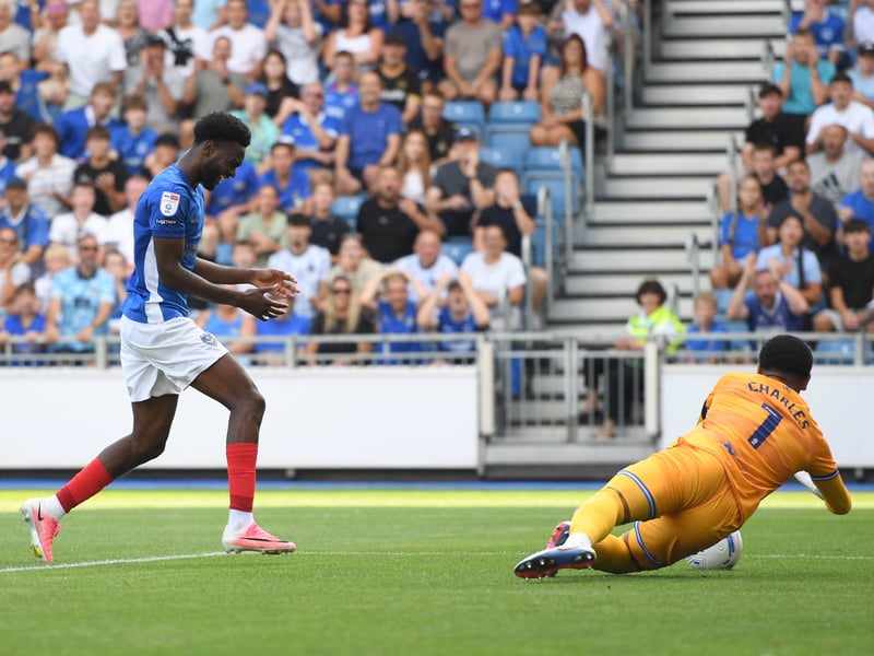 (Replaced by Luke Brooke-Smith on 86 mins) Still getting up to speed, yet was involved in both of Pompey’s first-half goals. It was his pass for Kavuma-McQueen to net and then won the free-kick converted by Segecic. A work in progress, but encouraging second appearance back.