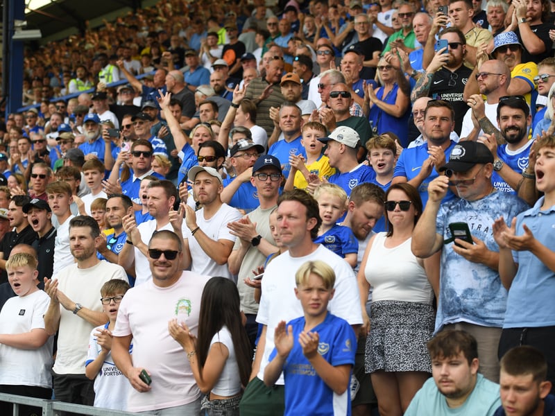 Cracking photos as 20,479 supporters pack-out Fratton Park for Pompey's Championship opener against QPR on Saturday.