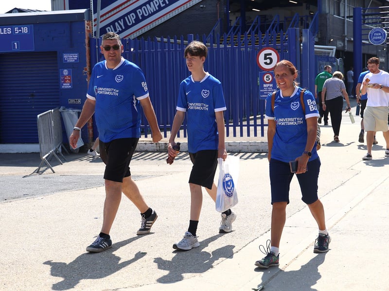 Cracking photos as 20,479 supporters pack-out Fratton Park for Pompey's Championship opener against QPR on Saturday.