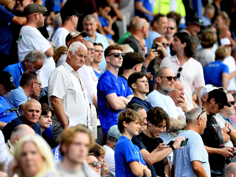 Cracking photos as 20,479 supporters pack-out Fratton Park for Pompey's Championship opener against QPR on Saturday.