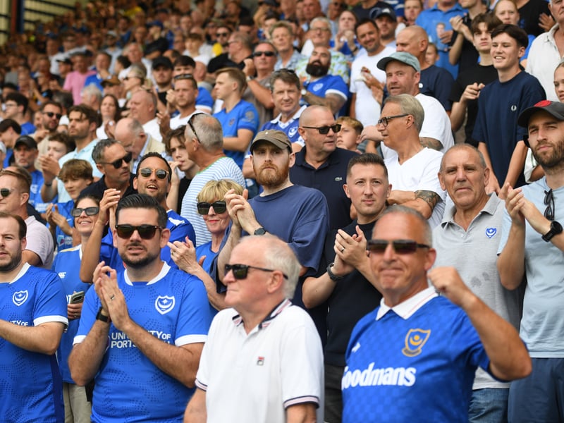 Cracking photos as 20,479 supporters pack-out Fratton Park for Pompey's Championship opener against QPR on Saturday.