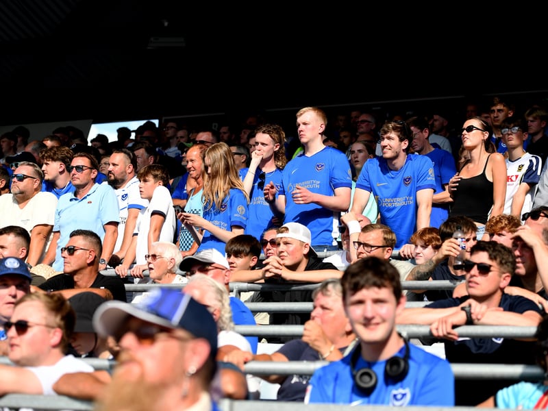 Cracking photos as 20,479 supporters pack-out Fratton Park for Pompey's Championship opener against QPR on Saturday.