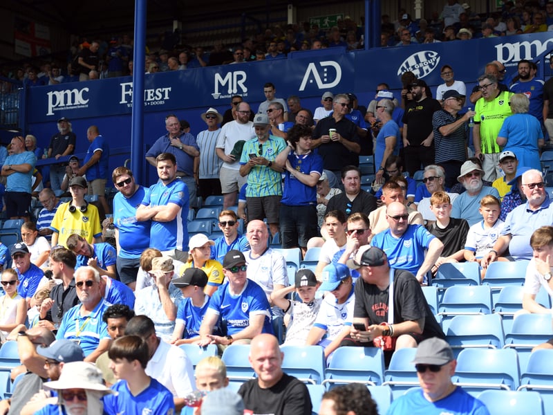 Cracking photos as 20,479 supporters pack-out Fratton Park for Pompey's Championship opener against QPR on Saturday.