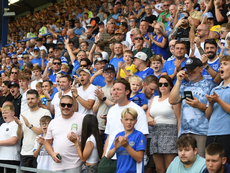 Cracking photos as 20,479 supporters pack-out Fratton Park for Pompey's Championship opener against QPR on Saturday.