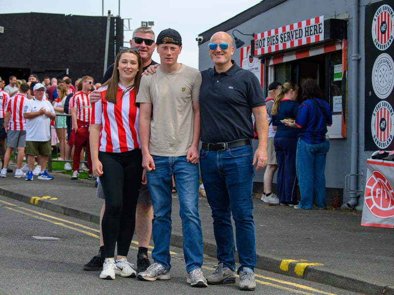 Sunderland fans in action before, during and after the pre-season friendly against Stade Rennais at the Stadium of Light. Photo by Chris Fryatt.