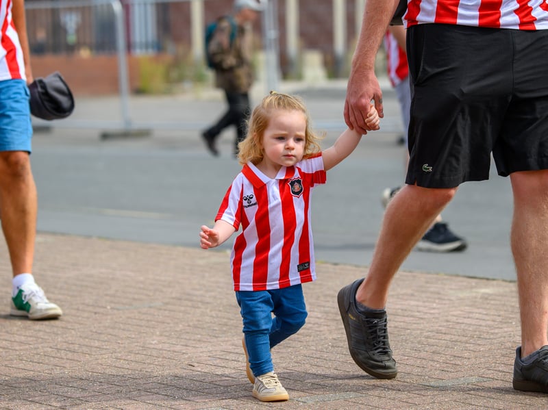 Sunderland fans in action before, during and after the pre-season friendly against Stade Rennais at the Stadium of Light. Photo by Chris Fryatt.