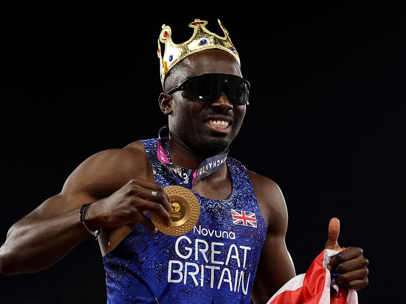Gold: Men's 100m