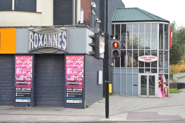 This Shields Gazette archive view of the well known buildings takes us back to Roxannes in Ocean Road, in October 2019.