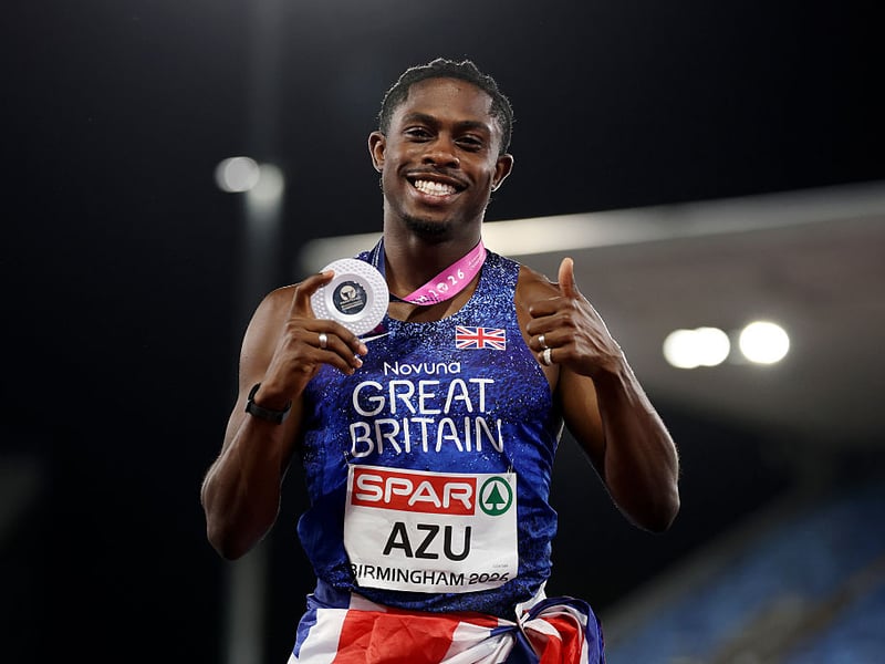 Silver: Men's 100m