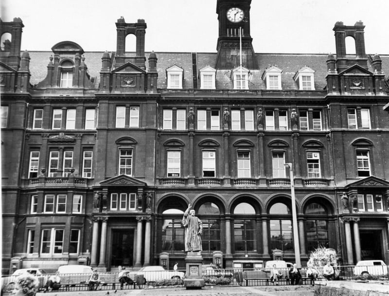 The former Head Post Office in City Square, Leeds, in August 1969