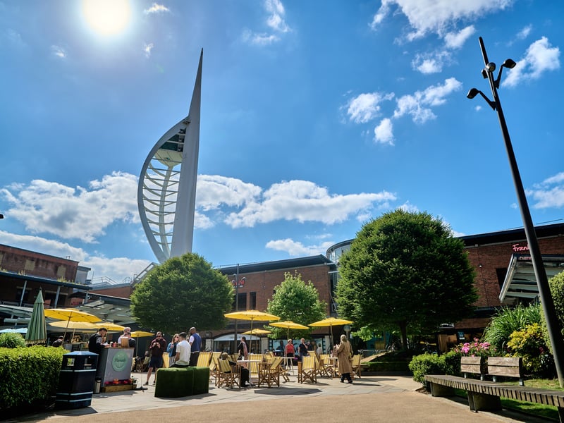 For those looking to head away from the finish line area, Gunwharf Quays is still walkable if you have the energy. The waterfront destination has a number of bars and restaurants from Slug & Lettuce and Nando's to Banana Tree, Wagamama, and Brasserie Blanc and everything in between.