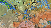 Weather map showing what’s to come this week
