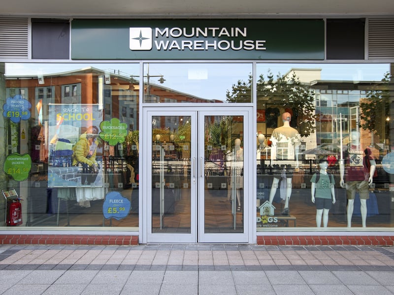 Mountain Warehouse opened in Gunwharf Quays on Saturday, August 15.