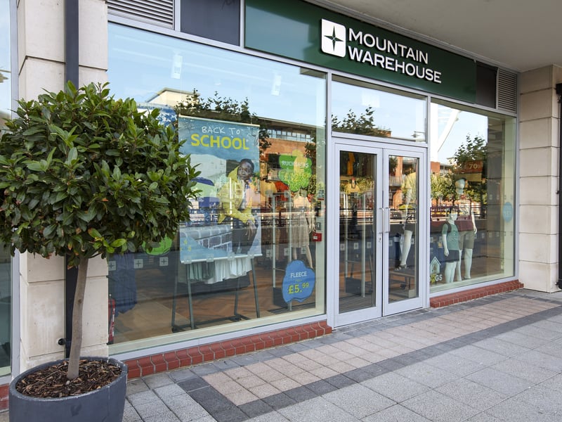 Mountain Warehouse in Gunwharf