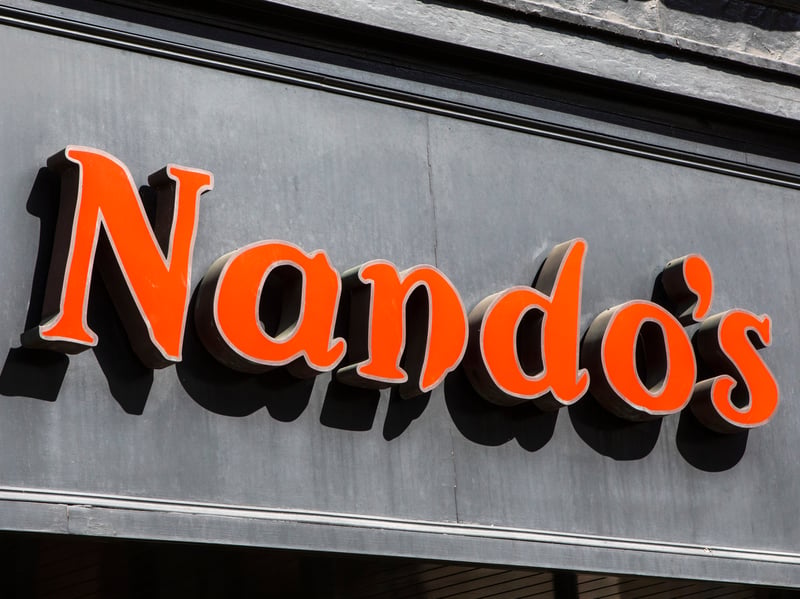 The Nando's in The Springs, Thorpe Park, is rated 4.1* from 839 reviews. A customer said: "Been here a few times now and would recommend. Good service, all workers are friendly and food is quick/cooked well compared to other Nandos in town."
