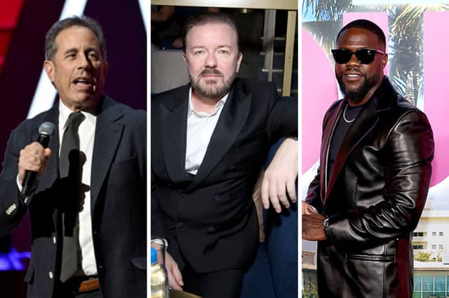 Three of the wealthiest comedians on the planet.