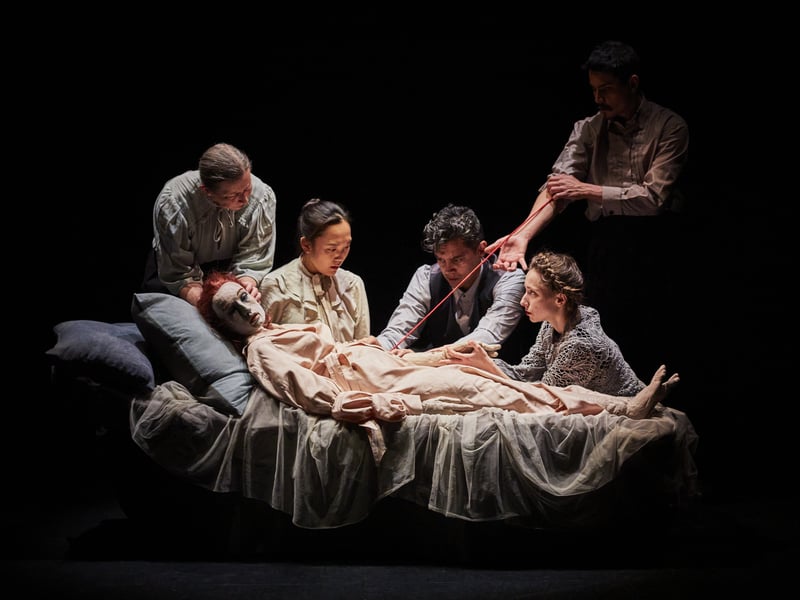 A reimagining of Bram Stoker’s classic by French-Norwegian theatre company Plexus Polaire, Dracula: Lucy’s Dream focuses on the vampire’s first victim, Lucy Westerna, blending puppetry, movement and technical ability. In his five-star review for The Scotsman, Rory Ford writes: “The startling puppetry blurs the line between the living and the undead as Lucy begins to succumb to spell of vampirism and become a mannequin herself, weightless as her personality splinters and multiplies. You can see it as a representation of trauma, addiction or psychosis if you wish but this spellbinding production never loses sight of the fact that the enemy Lucy faces is simply evil itself. Dracula: Lucy’s Dream will run at Lennox Theatre at Pleasance at EICC (Venue 150b) until August 29. 

