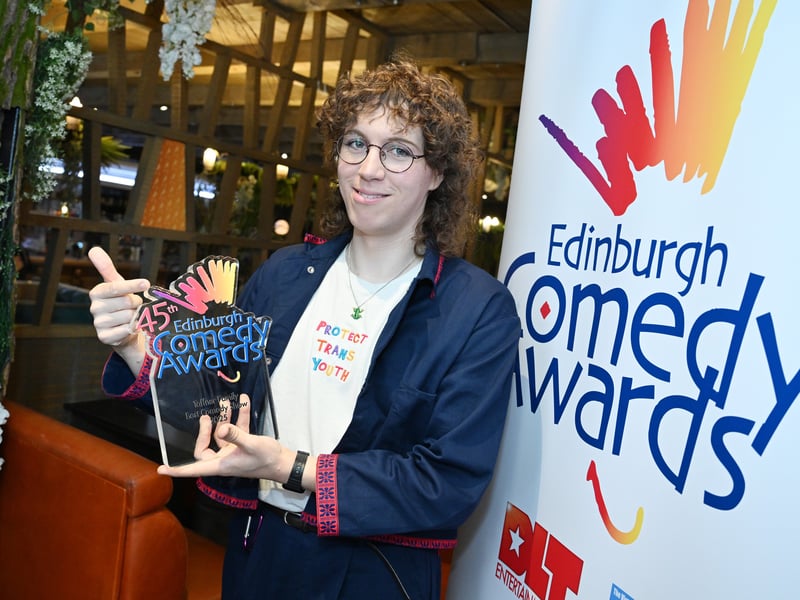 Last year saw Sam Nicoresti become the first trans comedian to win the Edinburgh Comedy Award with her show 'Baby Doomer'.