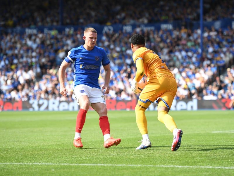 Had a running battle with the powerful Elerewe, but absolutely gave as good as he got, refusing to back down. Drew a decent save out of Wickens at the near post on the stroke of half-time.