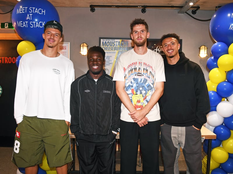Tarik Muharemović , Willy Gnonto, Anton Stach and Ethan Ampadu