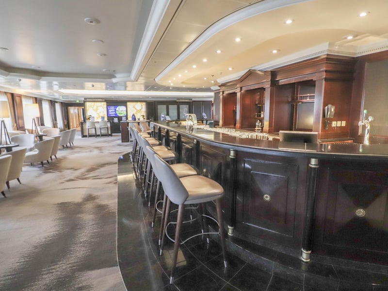 Pictured: One of the bars aboard Azamara Quest.