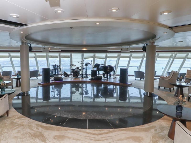 Pictured: The Living Room of the Azamara Quest cruise ship.