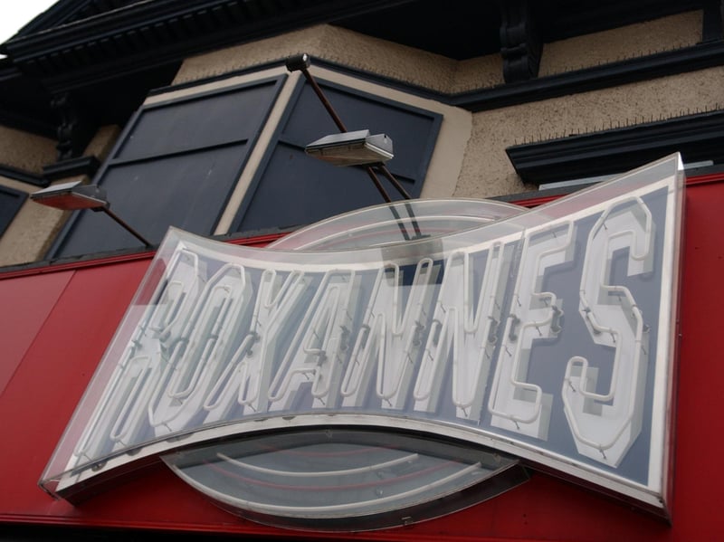 The familiar sign which greeted people to the club and here it is in a Shields Gazette photo from 2005.